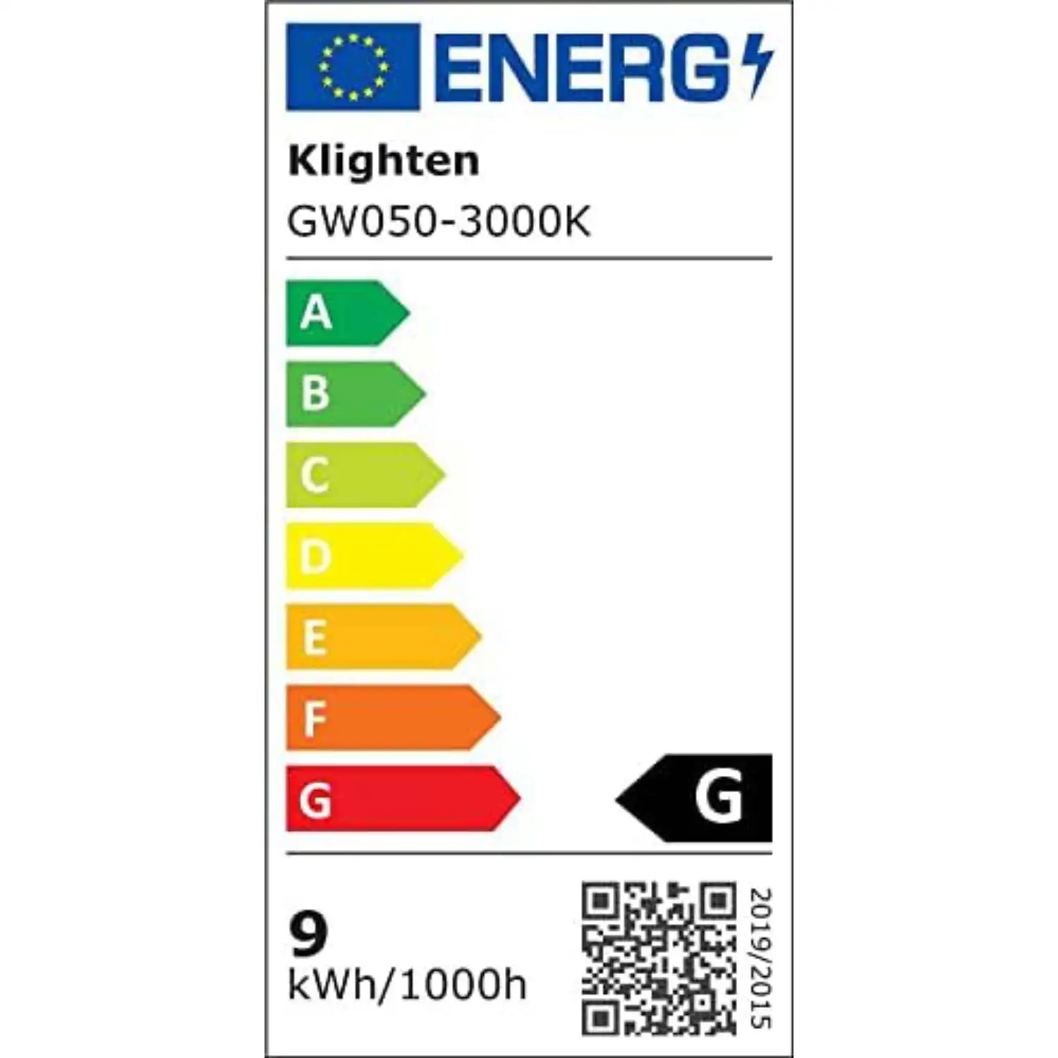 Klighten LED-Wandleuchte im praktischen 2er-Set | Energieeffizienzklasse